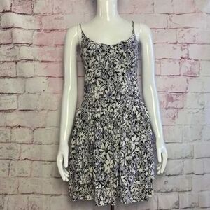 Fire Los Angeles Drop Waist Padded Bra Tiered Dress. Sz Small